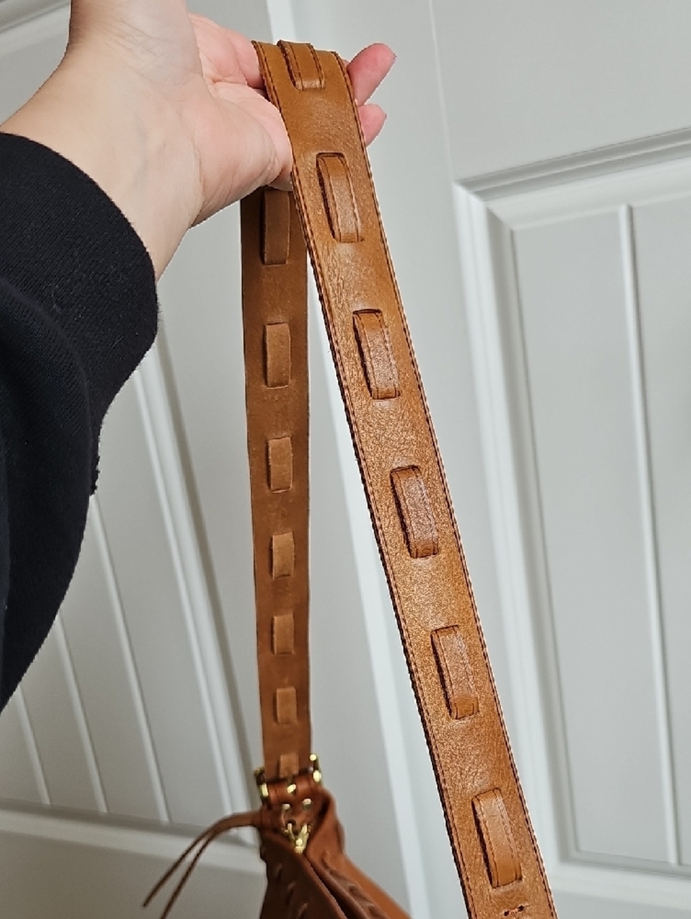 Coach x Anna Sui NWT 2012 Fleur-de-Lis Duffle Archival Piece Cognac Pebble Grain - Picture 10 of 15